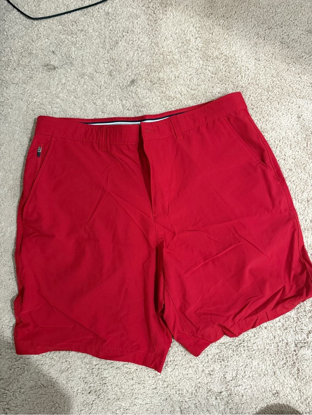 Chaps Men's Red Casual Shorts